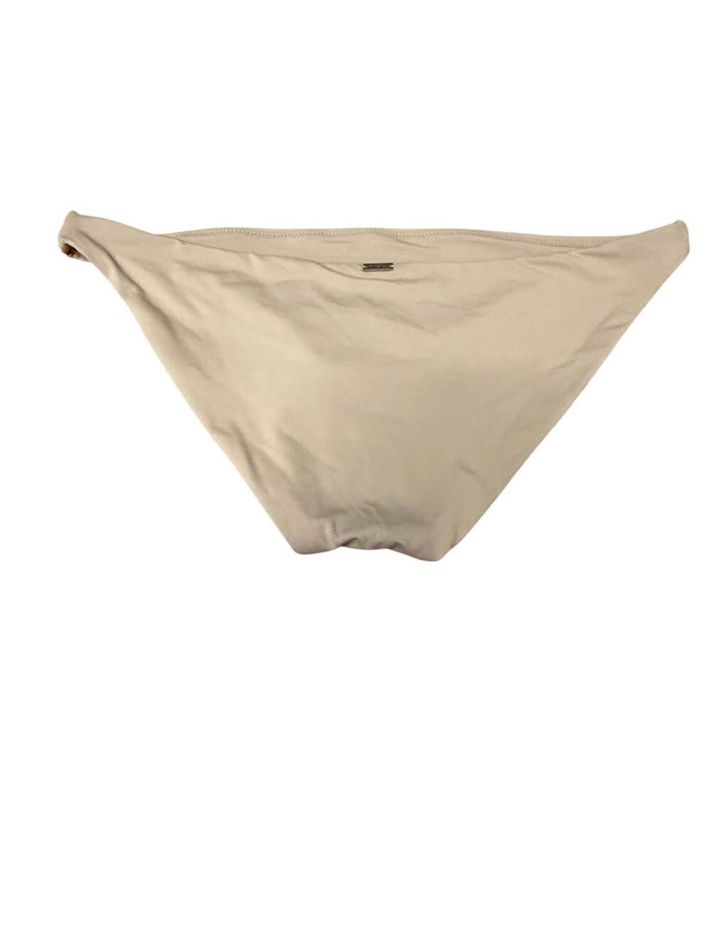 O'Neill Women's Solid Cheeky Coverage Bikini Bottom Beige Size S - Picture 2 of 4
